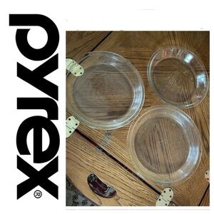 Vintage Pie Plates Lot of 3